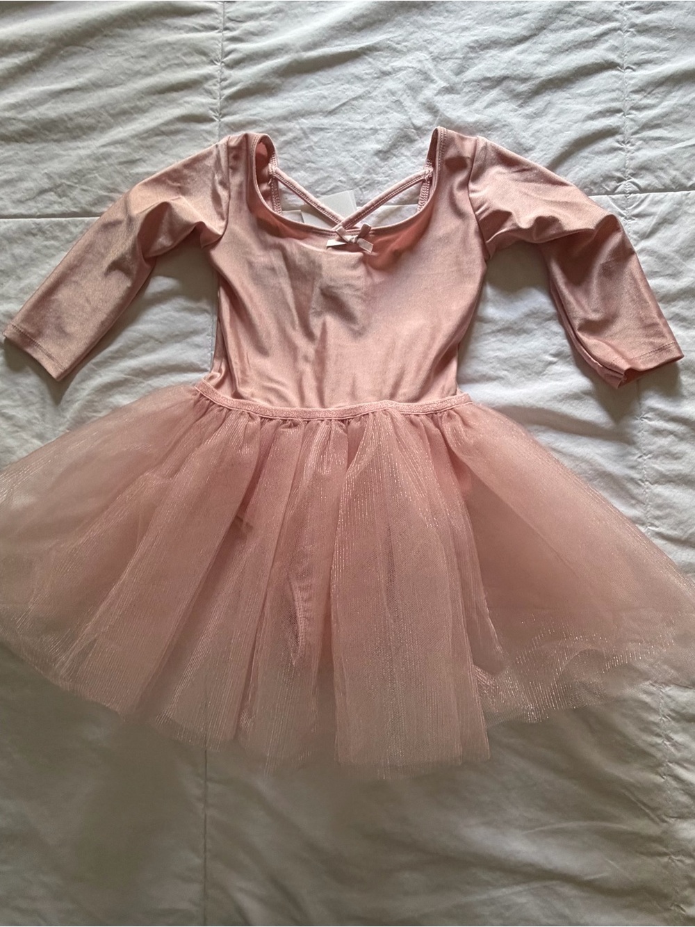 H&M Pink Long-Sleeve Ballet Tutu Dress for Girls NWT!